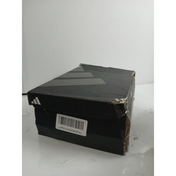 NWT adidas Unisex League Turf Sneaker,Turbo/Aurora Black/Platin Metallic-9.5 Men - Picture 7 of 7